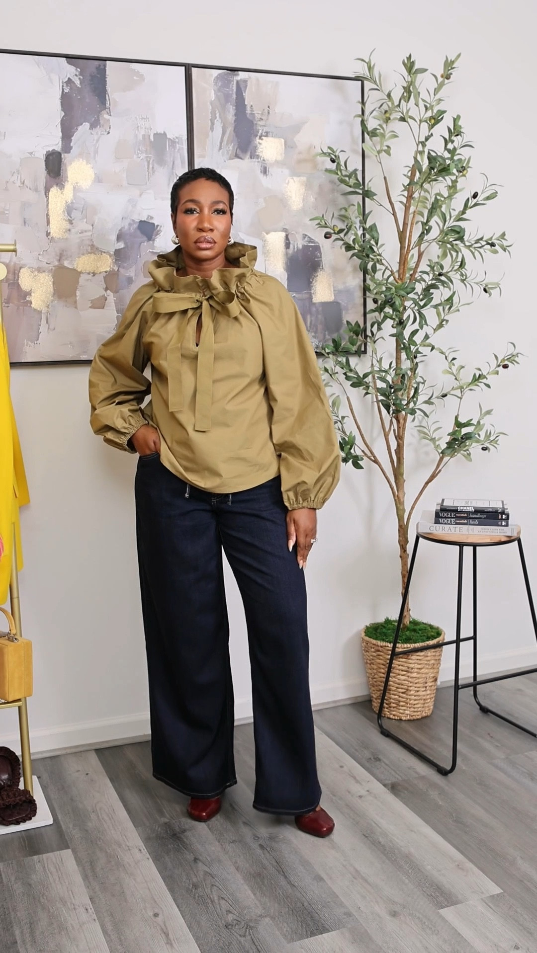 Fall Outfit Idea
Extra blouse and jeans
Medium top 
Size 10 jeans


#LTKSeasonal #LTKStyleTip #LTKFindsUnder50