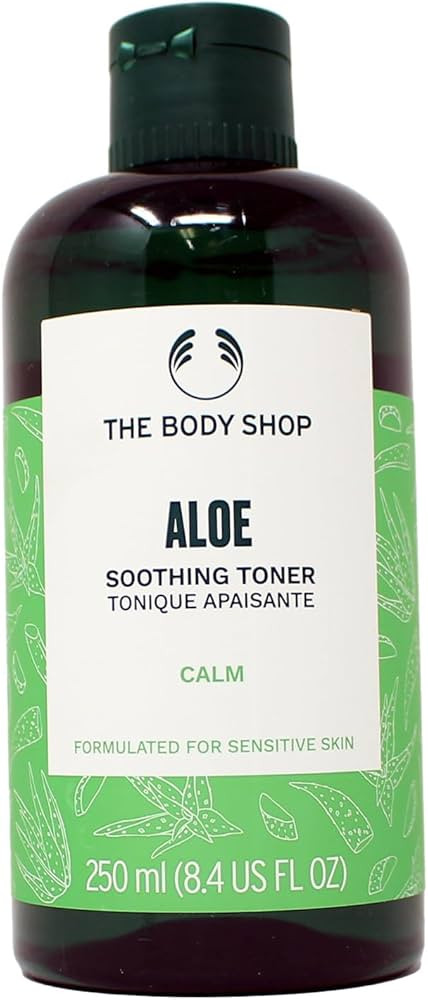 The Body Shop Aloe Vera Toner, For Sensitive Skin, Vegan, 250ml | Amazon (US)