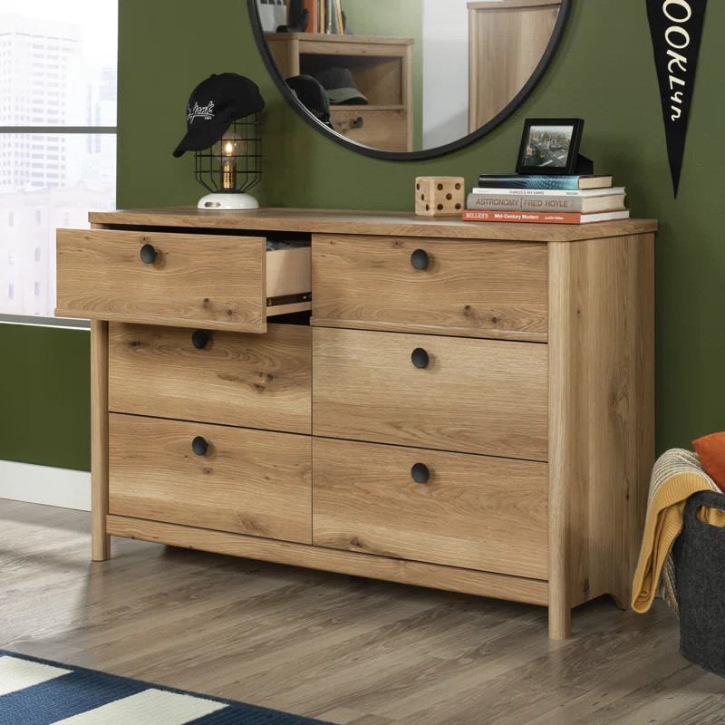 Ayva 6 Drawer 50.95" W Double Dresser | Wayfair North America