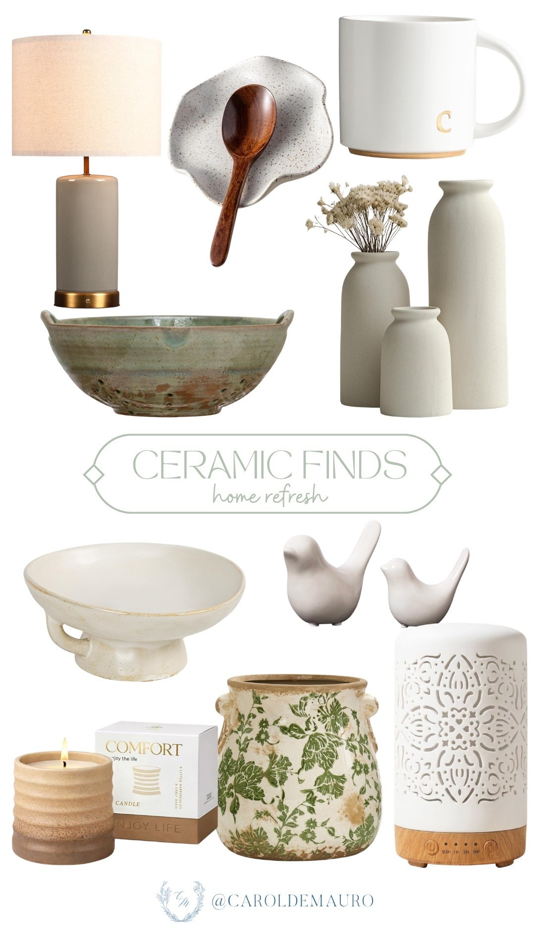 If you're someone who's into neutral decor pieces, don't miss out on these affordale and gorgeous finds from Amazon to fill your home space with a cozy, curated vibe!

home ceramics, decor inspo, interior styling, living room design, minimalist interior, aesthetic home, bedroom finds, kitchen finds

#LTKSeasonal #LTKU #LTKHome