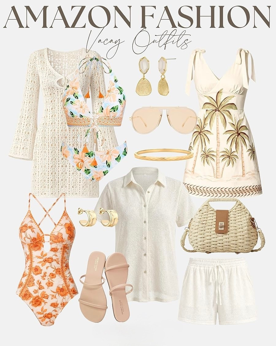 amazon vacation outfits ✨
coastal-ready looks for beach days, poolside lounging, and sunset dinners.

#amazonvacationoutfits #amazonfashion #resortwear #beachoutfit #vacationstyle #summerstyle #coastalvibes #outfitideas #amazonfinds #ootdinspo

#LTKootd #LTKSwim #LTKTravel