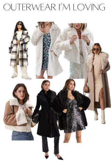 Outerwear, winter jackets, fur jackets, cropped jacket, fur vest, holiday jackets, holiday inspo 

#LTKHoliday