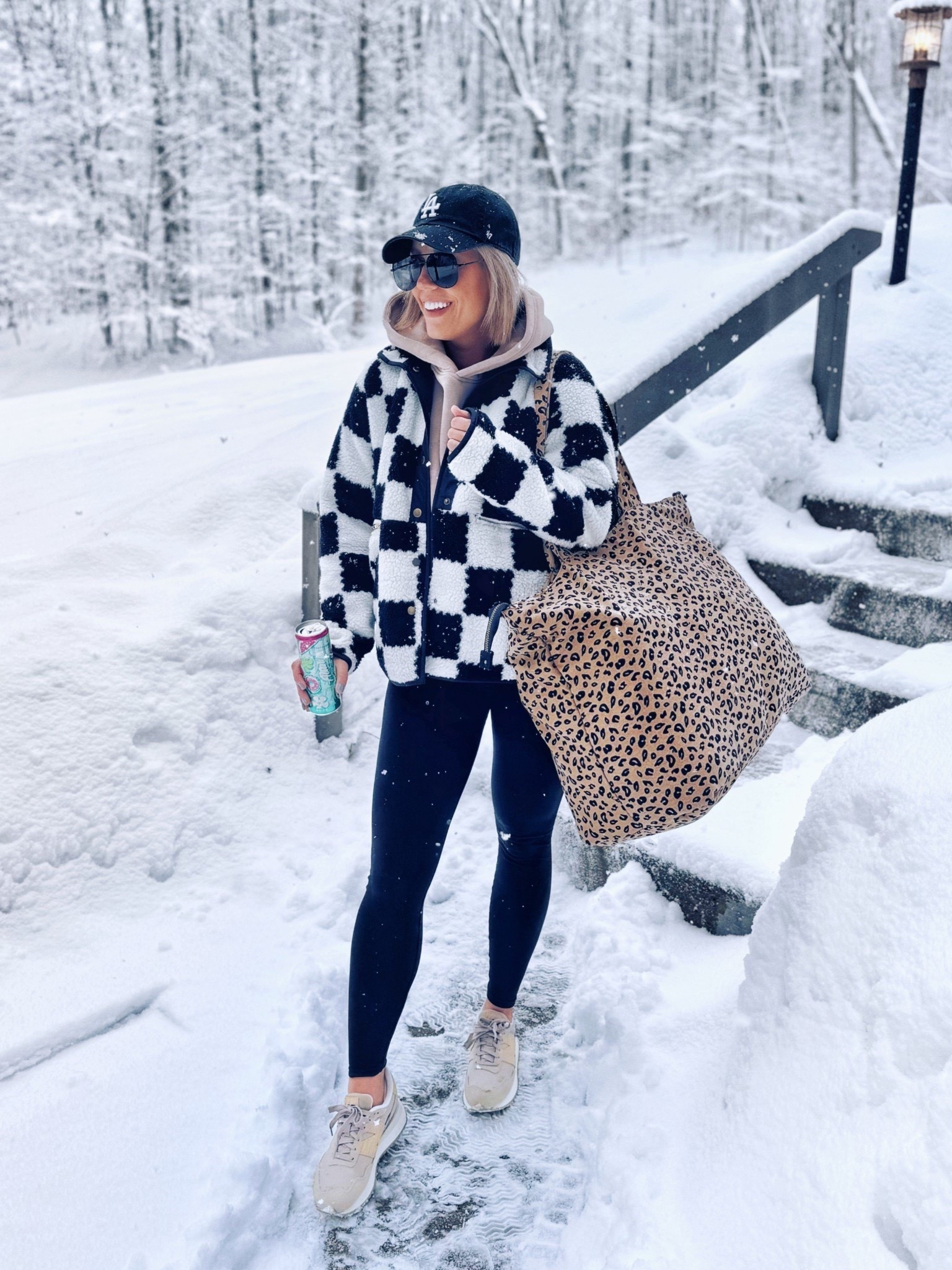 This canvas tote is perfect for alll the things!!!! I always bring it in roadtrips but it would make a perfect road trip too!
⬇️⬇️⬇️
Checkered jacket medium
Leggings small
Hoodie medium
Shoes TTS


#LTKTravel #LTKSaleAlert #LTKmomlife