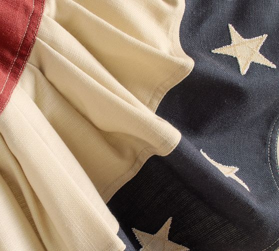 Heritage American Flag Corner Bunting | Pottery Barn (US)