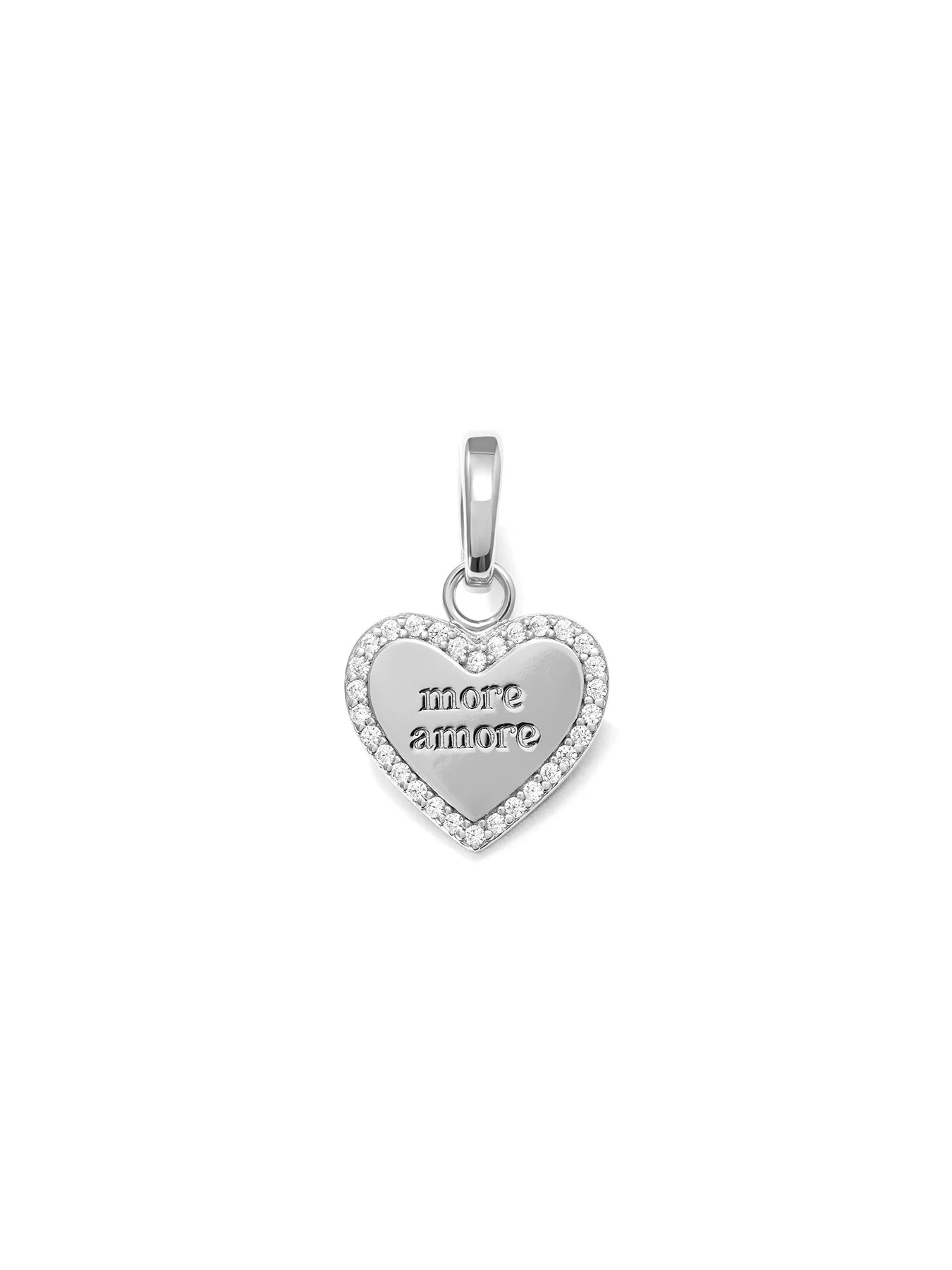 AMORE - Charm • Color: White Gold | Ninety-9