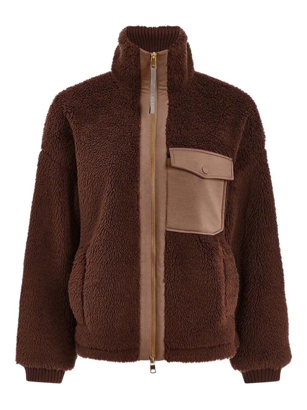 Varley Lowell Sherpa jacket - Brown | Farfetch Global