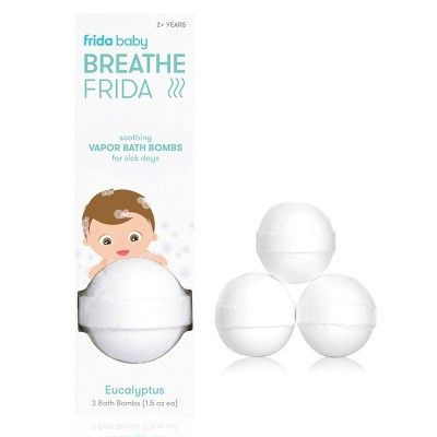 Frida Baby Natural Vapor Bath Bombs for Sick Day Comfort - BreatheFrida Vapor Bath Bombs - 3ct | Target