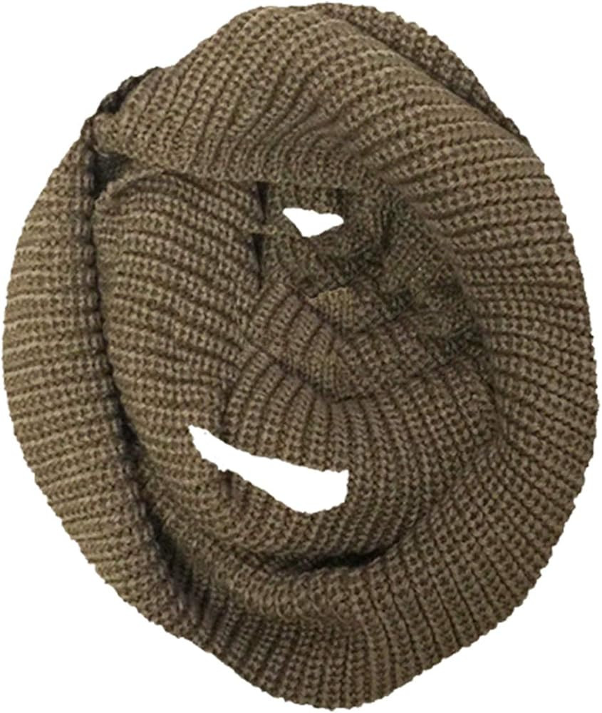 Wrapables Thick Knitted Winter Warm Infinity Scarf | Amazon (US)