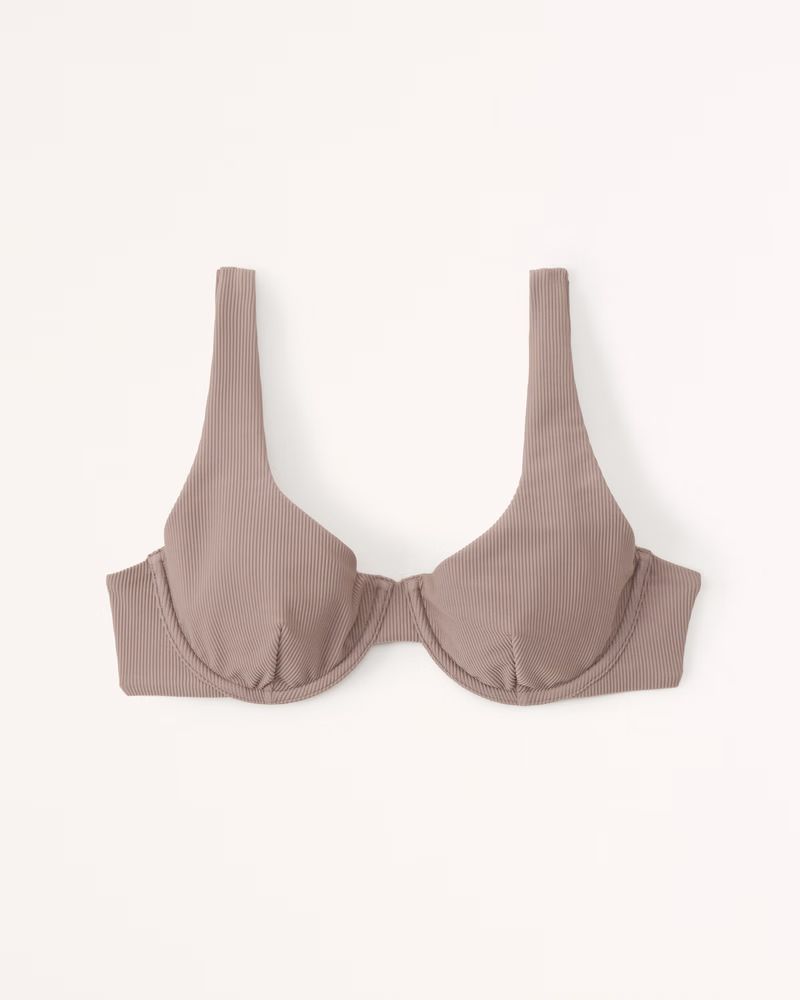 Women's Wide Strap Underwire Bikini Top | Women's Swimwear | Abercrombie.com | Abercrombie & Fitch (US)