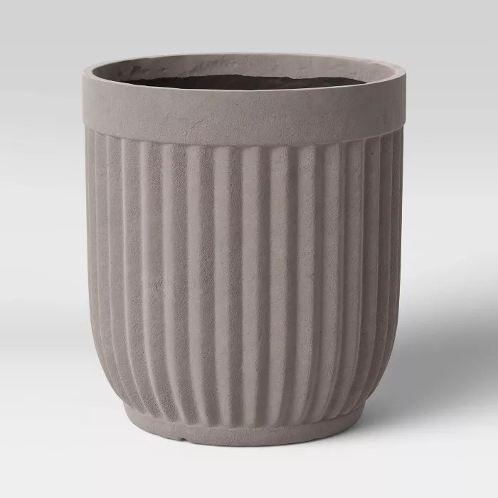 Resin Planter Gray - Threshold™ | Target