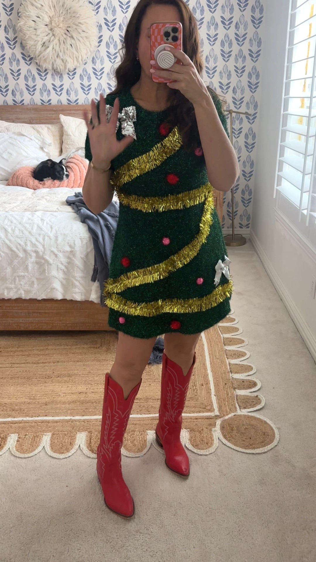 No doubt you came to party in this dress! Wearing a medium.
.


#LTKHoliday #LTKFindsUnder50 #LTKSeasonal