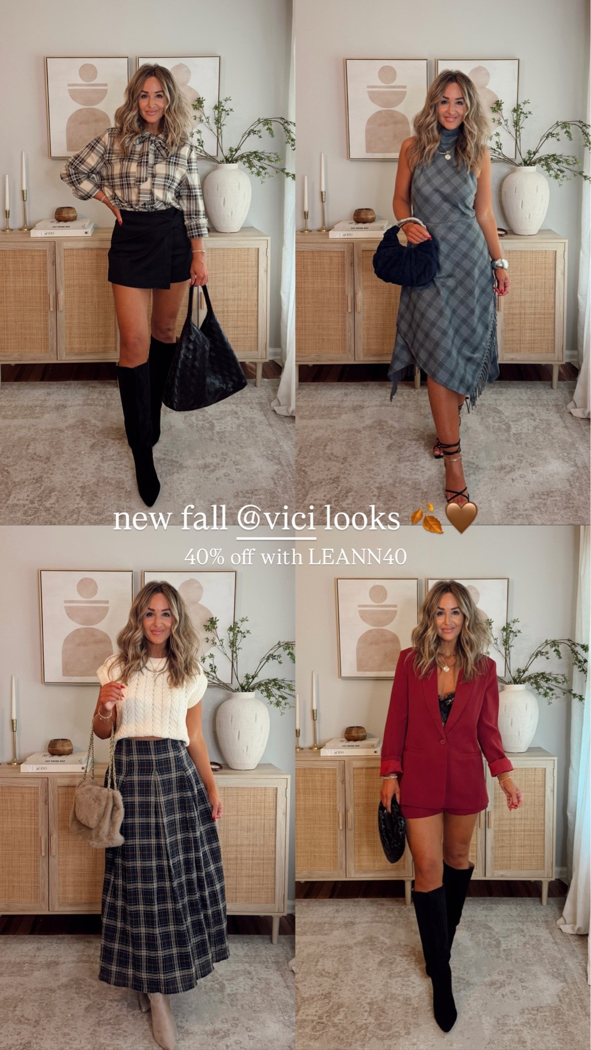 40% off with LEANN40 if expired, use code LEANN35 // if you’re wondering what to wear for fall… start here 🍂🤎 i’m wearing a size S or M in almost everything. fall outfits, fall outfit ideas @VICI

#LTKootd