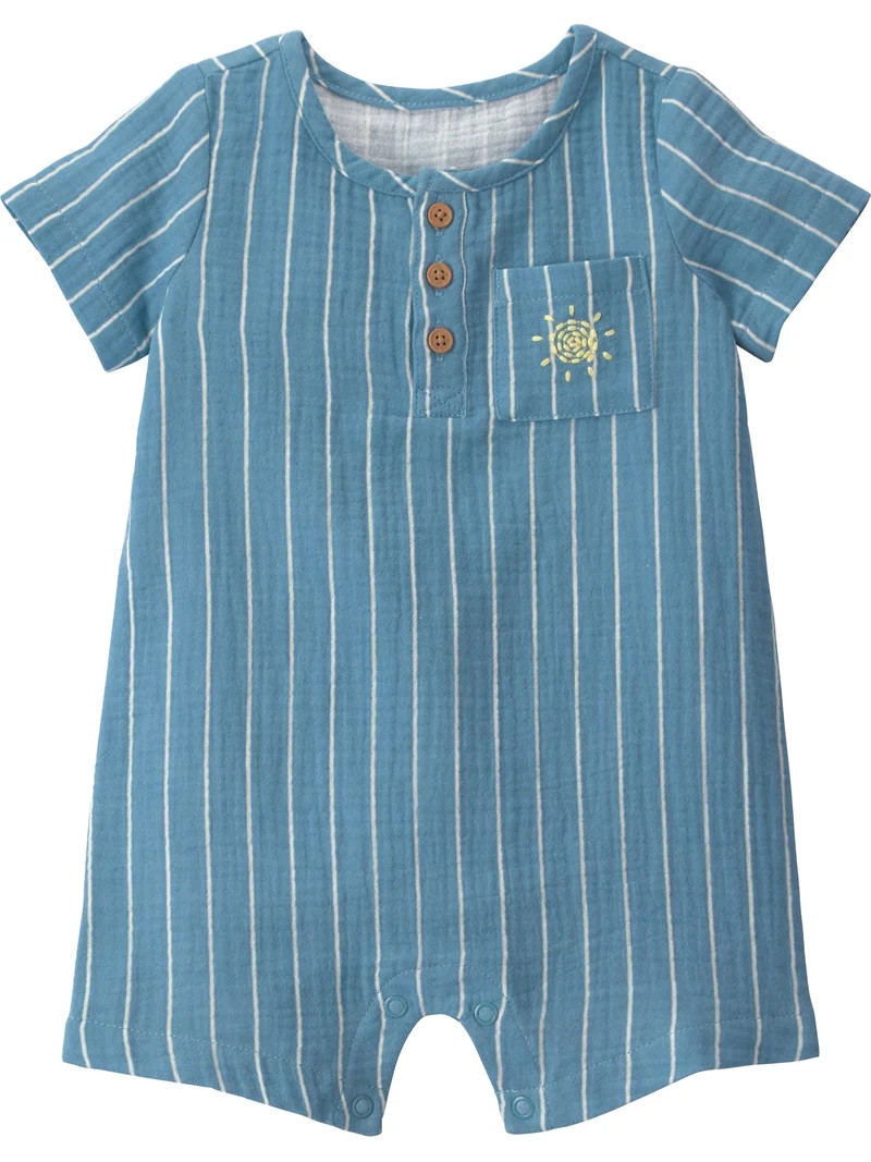 Carter's Child of Mine Baby Boy Romper, Sizes 0/3-24 Months | Walmart (US)