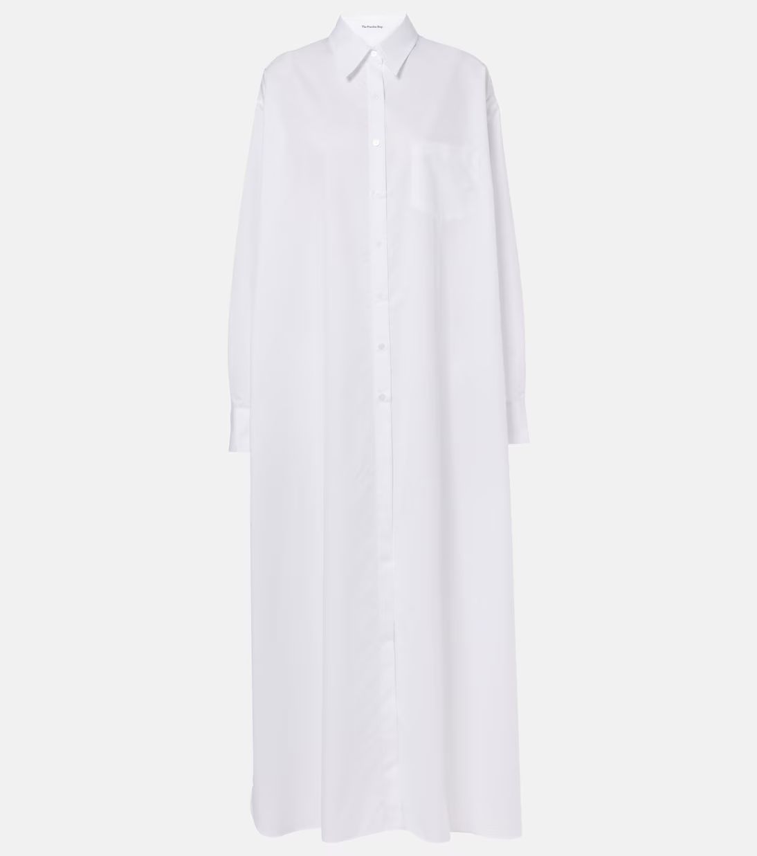 Avery cotton-blend shirt dress | Mytheresa (INTL)