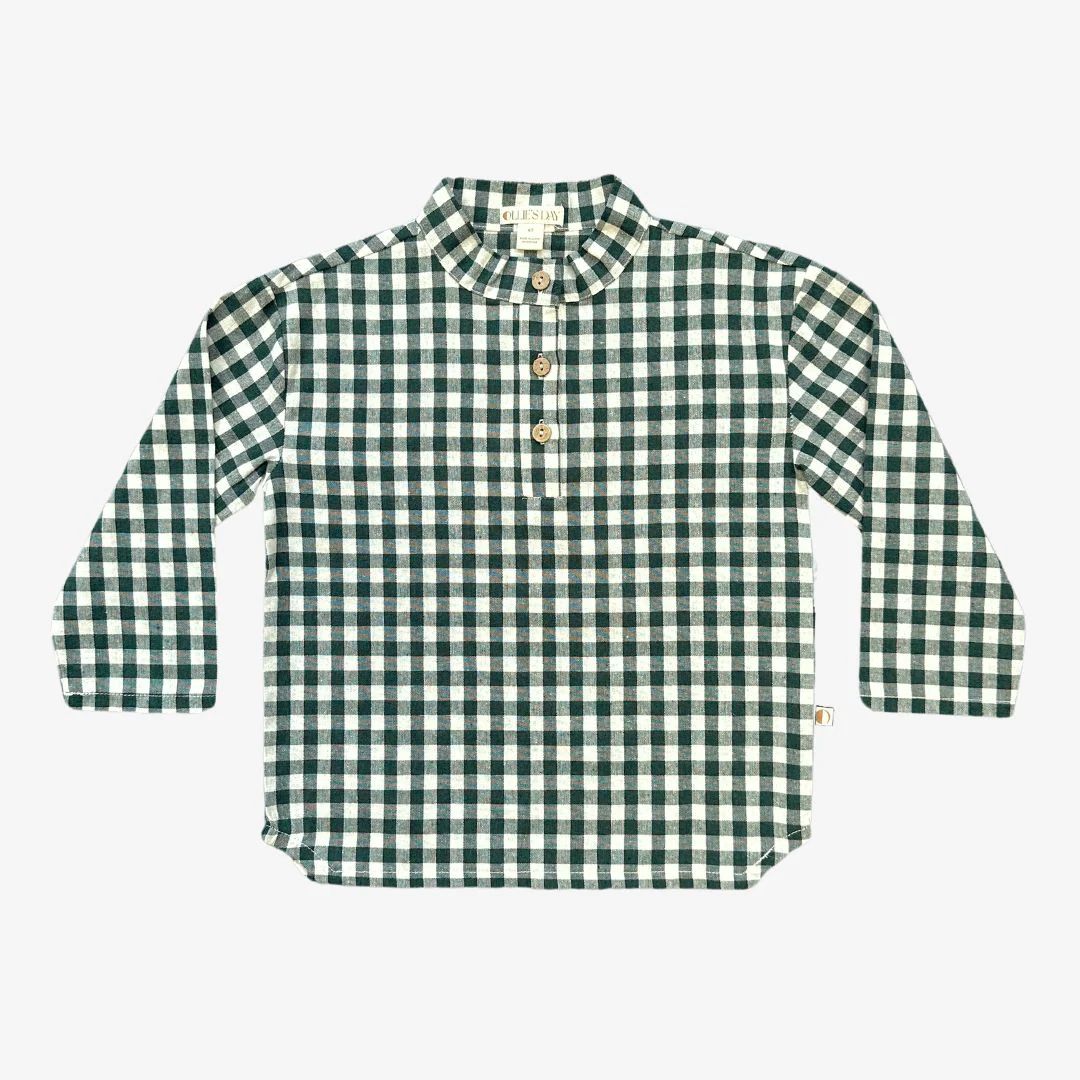 Levi Shirt - Evergreen | Ollie's Day