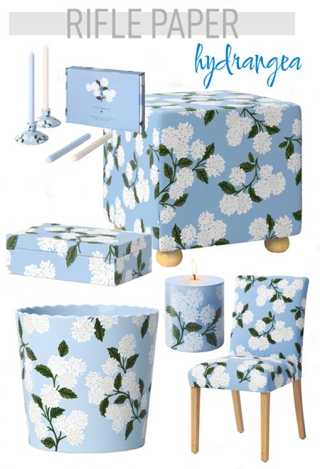 This amazing Rifle Paper collaboration with Target.
This is one of my favorite patterns called Hydrangea! I linked what was still in stock! 

#LTKSeasonal #LTKsalealert #LTKhome
