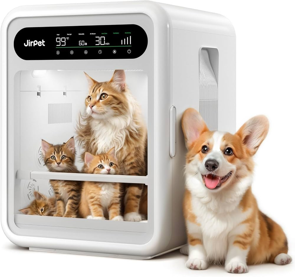 F1 Professional Pet Dryer Cabin, 75L Extra Large Cat Dryer Box with Smart Control Humidity & Temp... | Amazon (US)