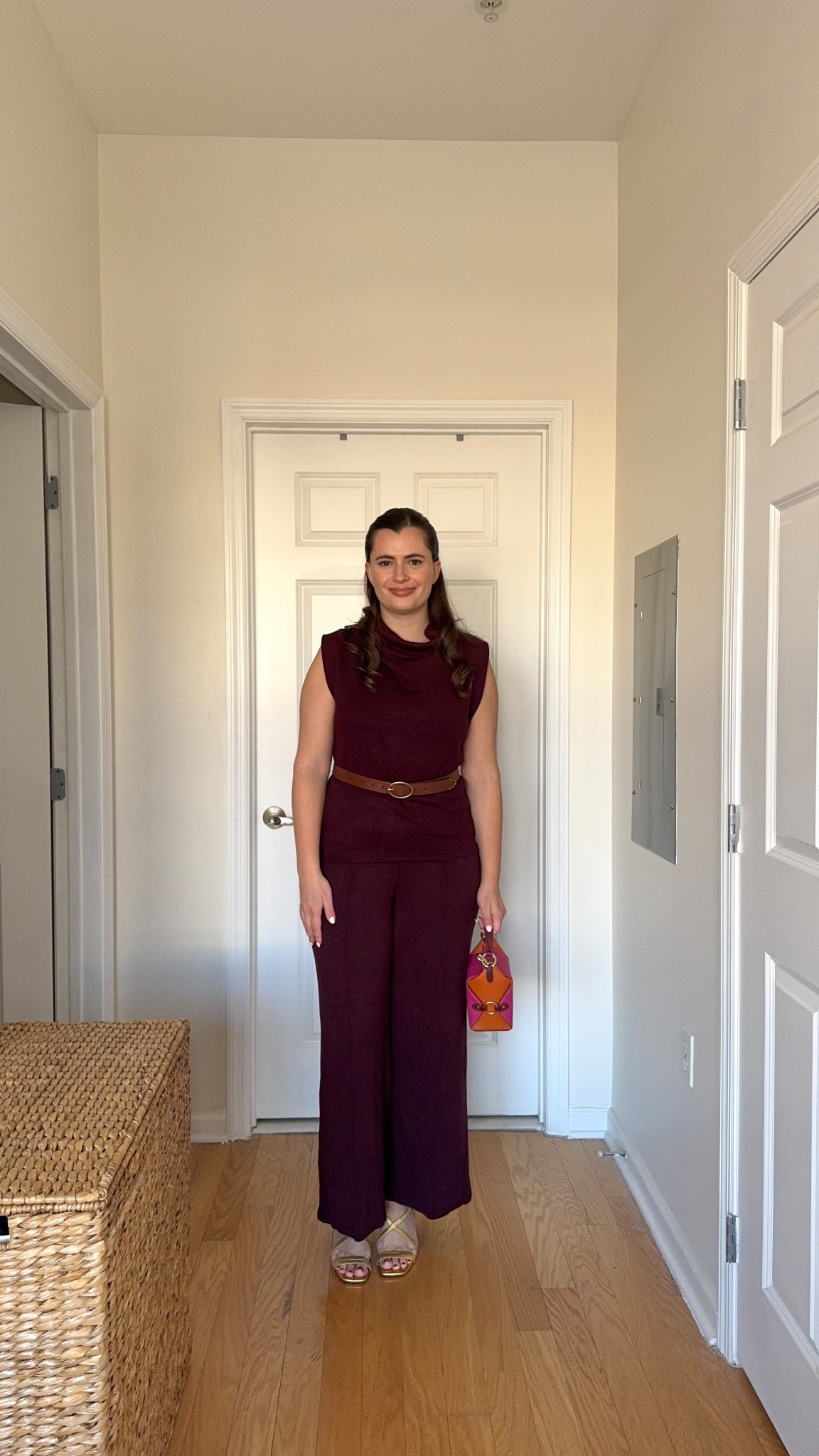 This matching knit set from Mango might just be my new favorite thing for the holidays. It’s presentable but feels like wearing PJ’s. I styled it with a brown belt and a fun colorful purse  

#LTKFindsUnder100 #LTKHoliday #LTKootd