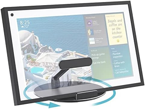 Letlar Tilt and Swivel Stand for Echo Show 15, Make of Aluminum Alloy, Rotatable and Foldable, Ec... | Amazon (US)
