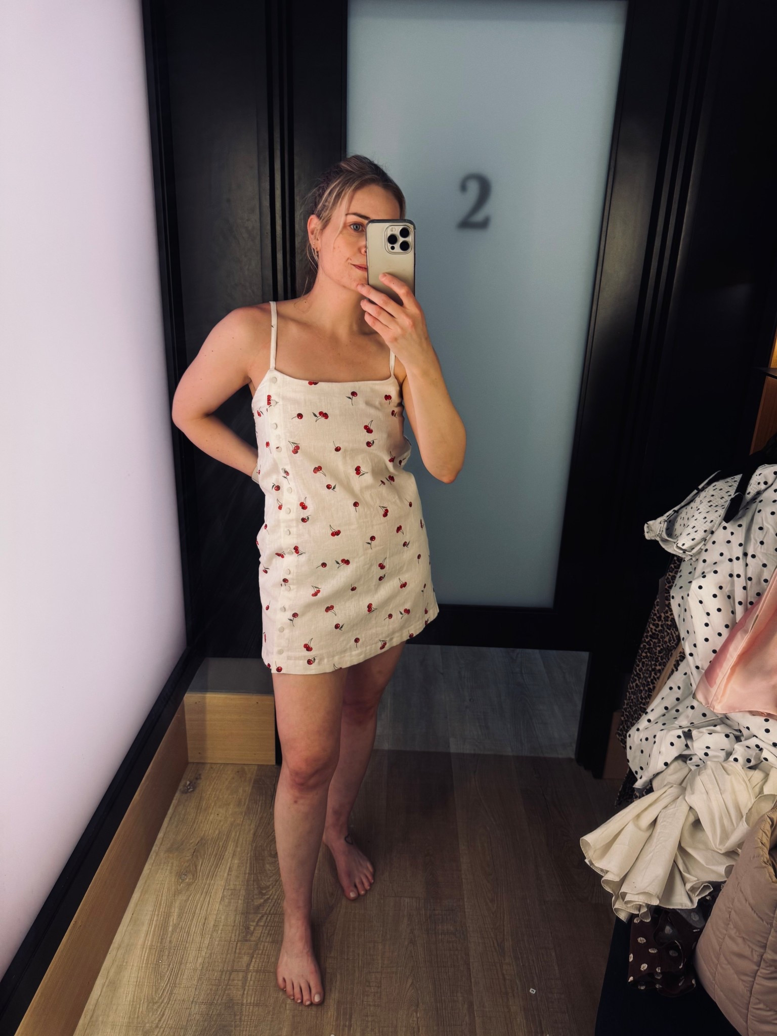 This dress actually was so much cuter in person than it is online. I couldn’t find a small so I’m in an extra small here, and it still fits so it is a bit oversized. If you have a long torso it may be a little tight but the straps are adjustable. Use code LOTUS15 for an extra 15 % off at checkout  

#LTKStyleTip #LTKSaleAlert