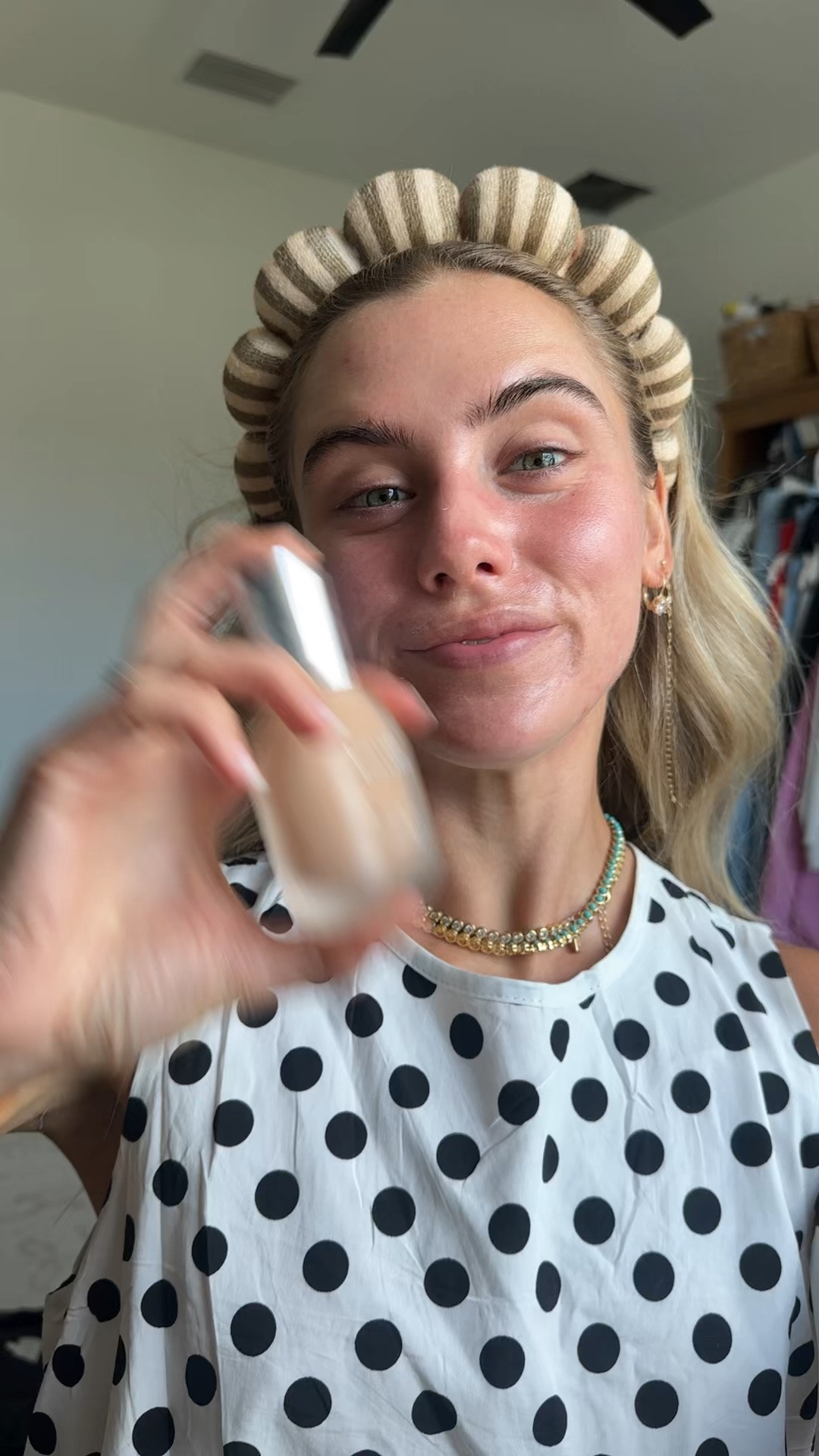 My shade is 220. Triclone™ Skin Tech Foundation

Redefining high-performance foundation with a skincare-infused, clean formulation. Powered by proprietary Fermented Arnica and 20+ skincare ingredients, this breakthrough medium, buildable coverage feels weightless for a naturally luminous, second-skin finish that lasts all day. @Sephora        @Kohl's

#LTKgrwm #LTKselfcare #LTKBeauty