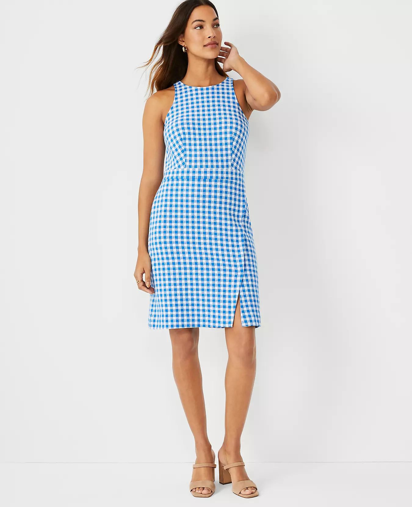 Gingham Sheath Dress | Ann Taylor (US)