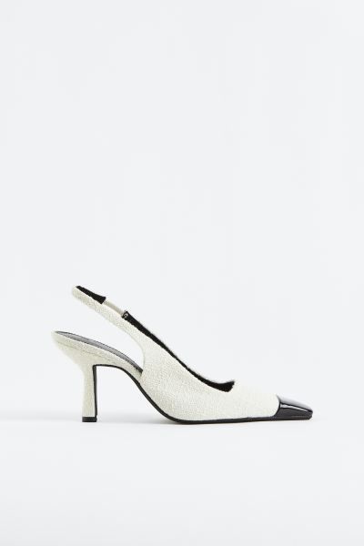 Textured slingbacks | H&M (UK, MY, IN, SG, PH, TW, HK)