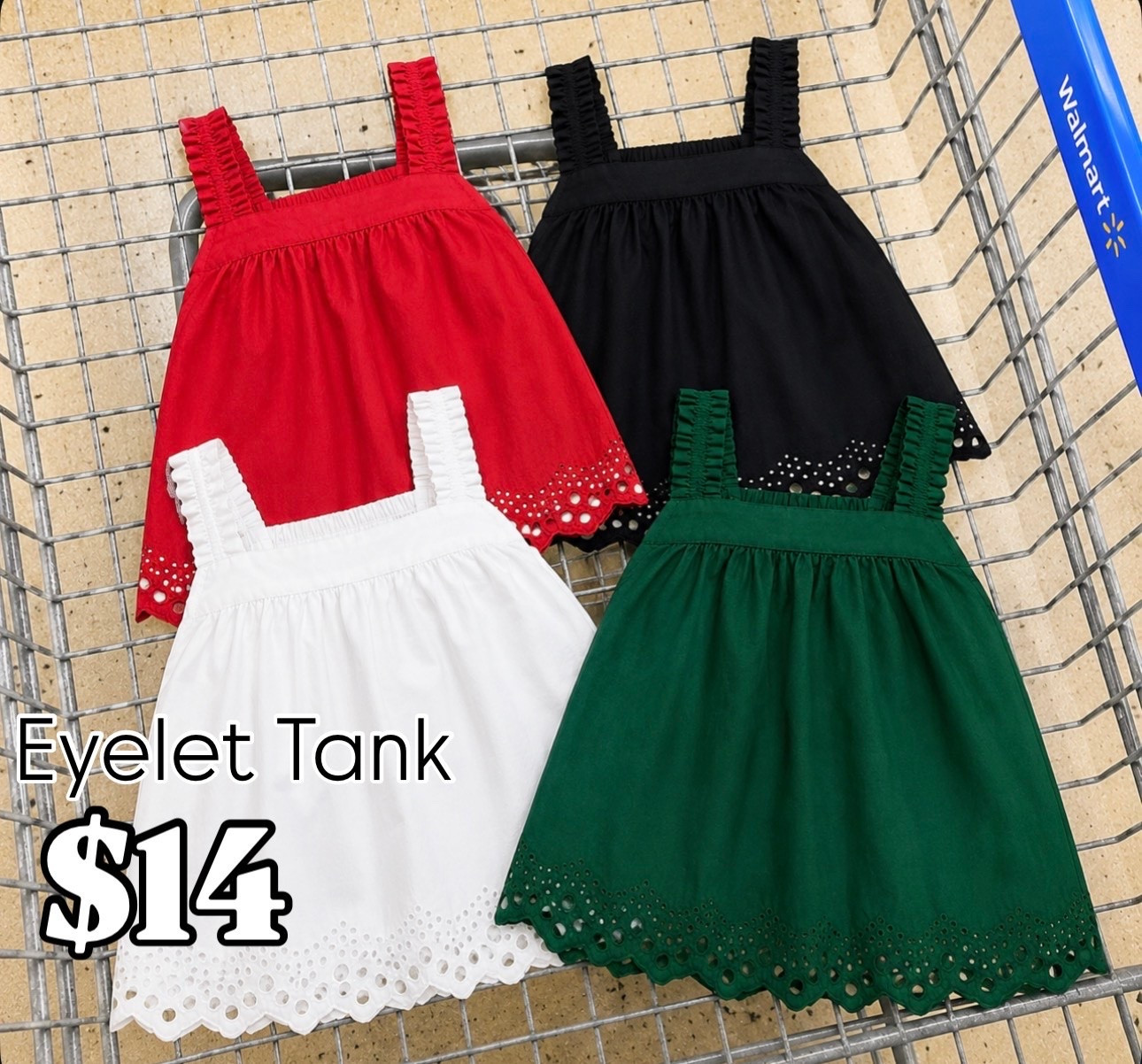 The cutest little eyelet tank for summer!!

#LTKmomlife #LTKgrwm #LTKootd
