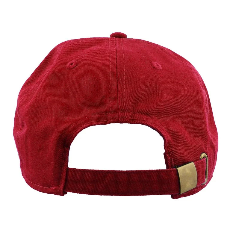 Gelante Adult Unisex Baseball Hat Cap 100% Cotton Plain Blank Adjustable Size. Red | Walmart (US)