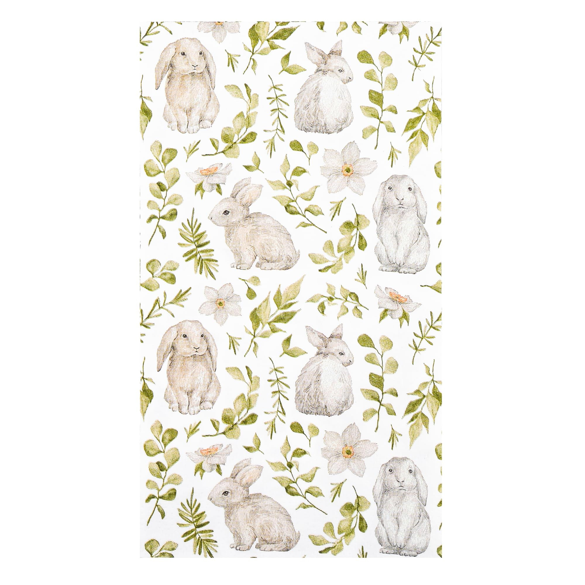 100Pcs Easter Party Napkins Bunny Rabbit Disposable Paper Guest Napkins Watercolor Cute Rabbits a... | Amazon (US)