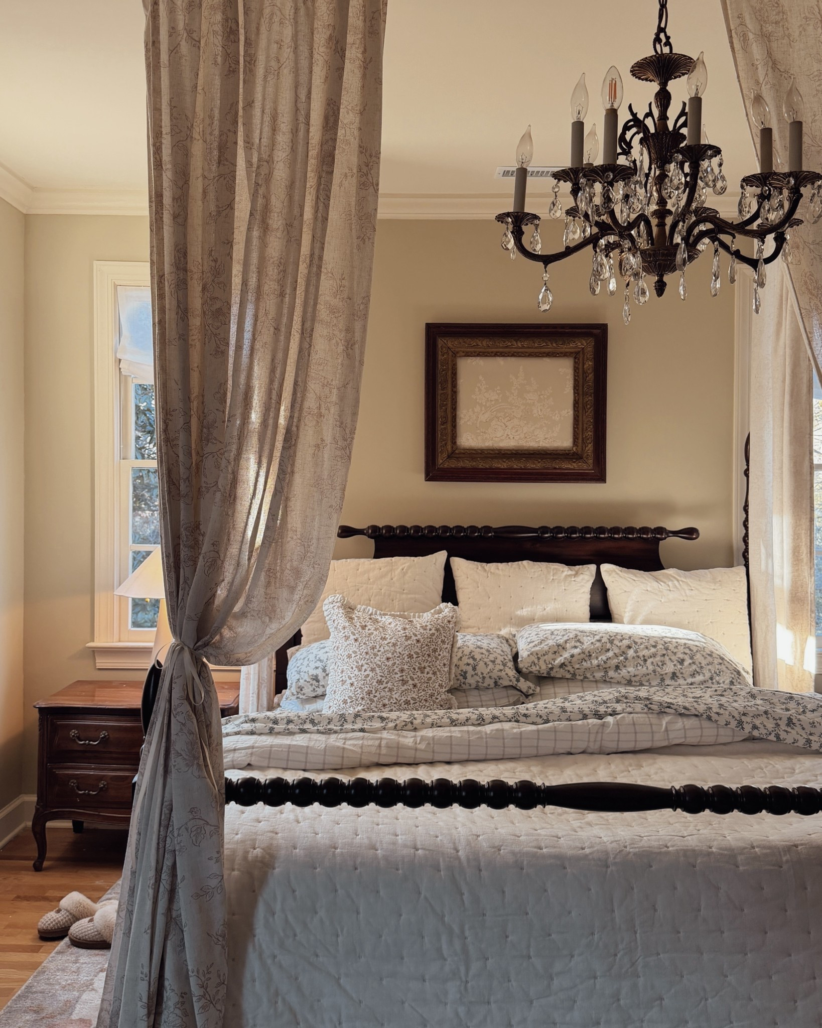 Primary Bedroom Winter Coziness ☁️ 

#LTKHome