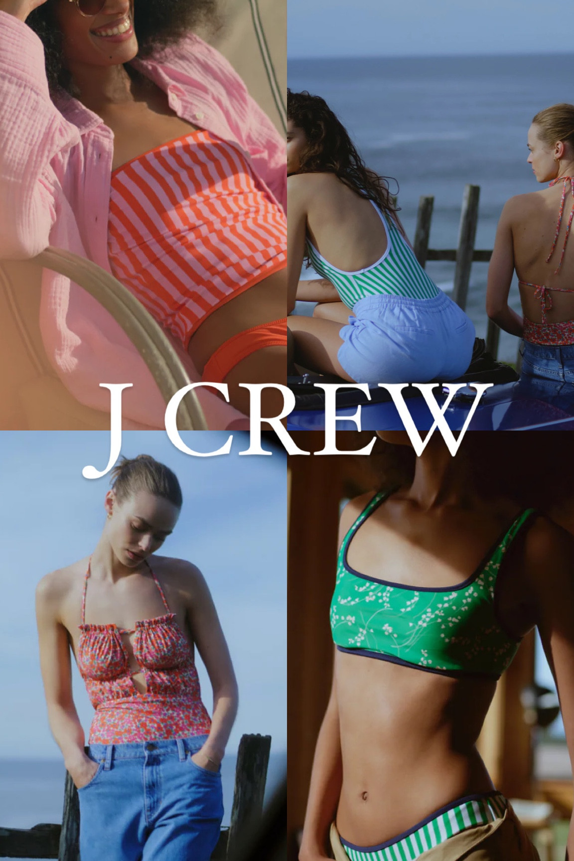 jcrew my fav swim ever! 30% off right now! i wear a small or 32b for reference! 

#LTKswim #LTKsalealert #LTKSeasonal
