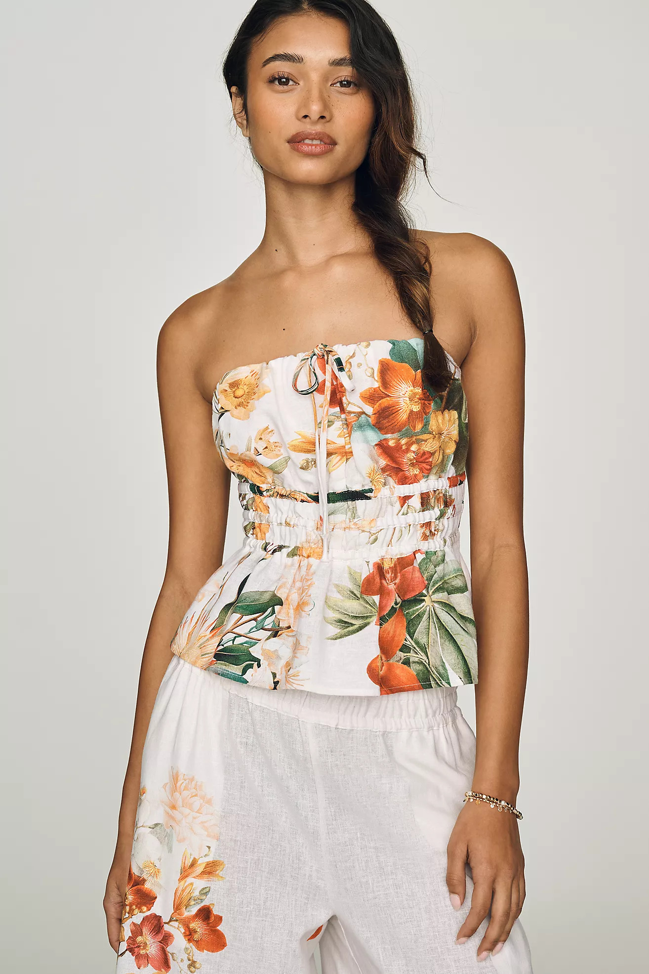 Somerset Strapless Blouse | Anthropologie (US)
