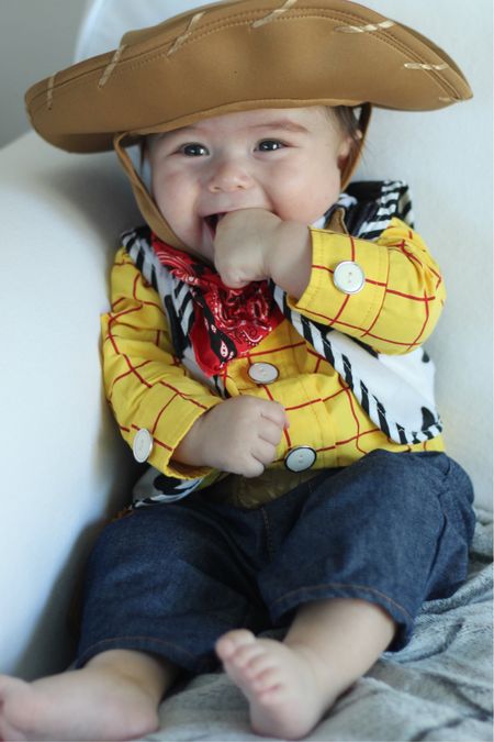 Baby boy Halloween costume idea! Baby Woody from Toy Story. On sale now! #halloween #toystory #babycostume

#LTKbaby #LTKSeasonal #LTKHalloween