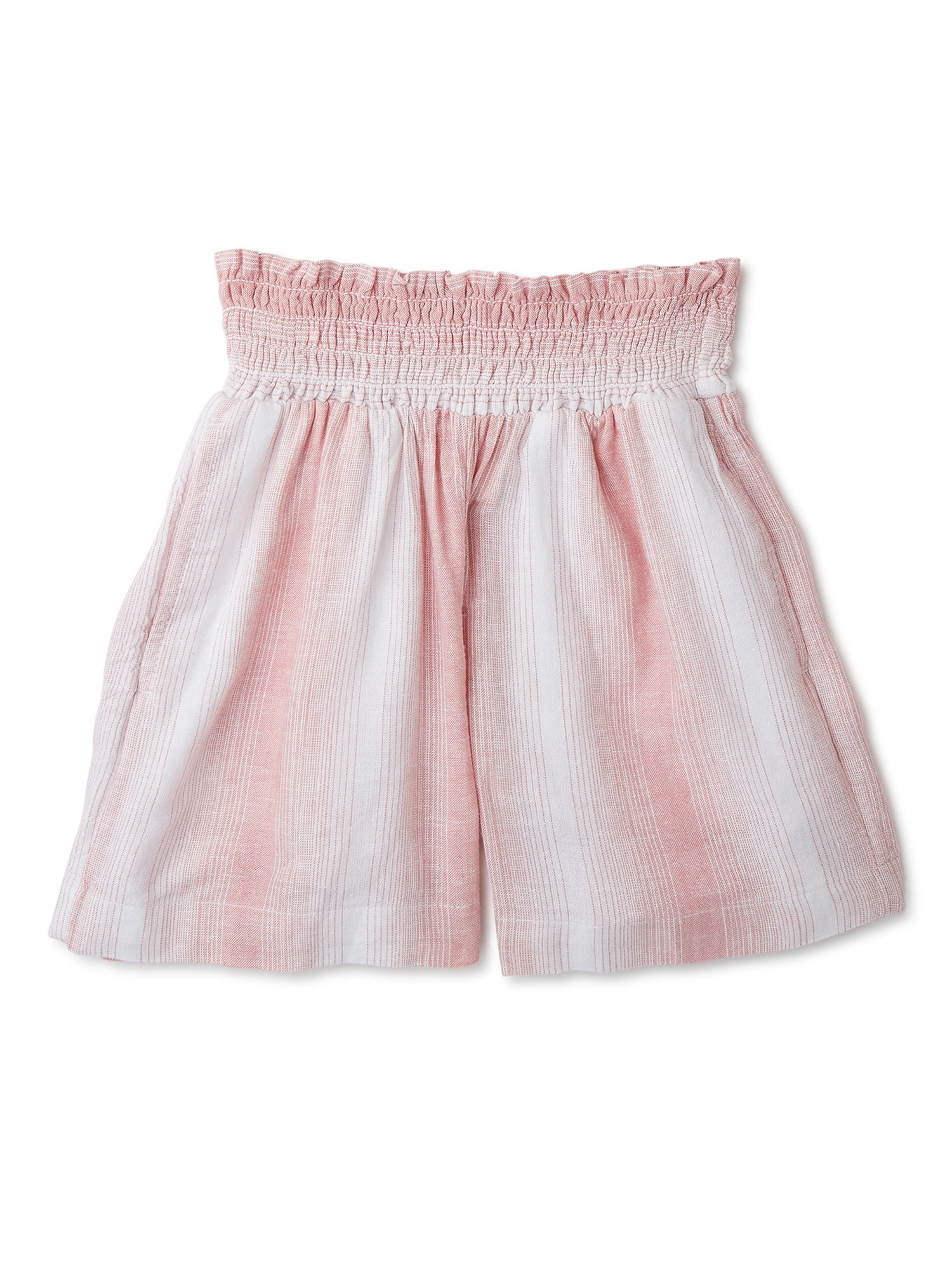 Wonder Nation Girls’ Smocked Waist Shorts, Sizes 4-18 & Plus | Walmart (US)