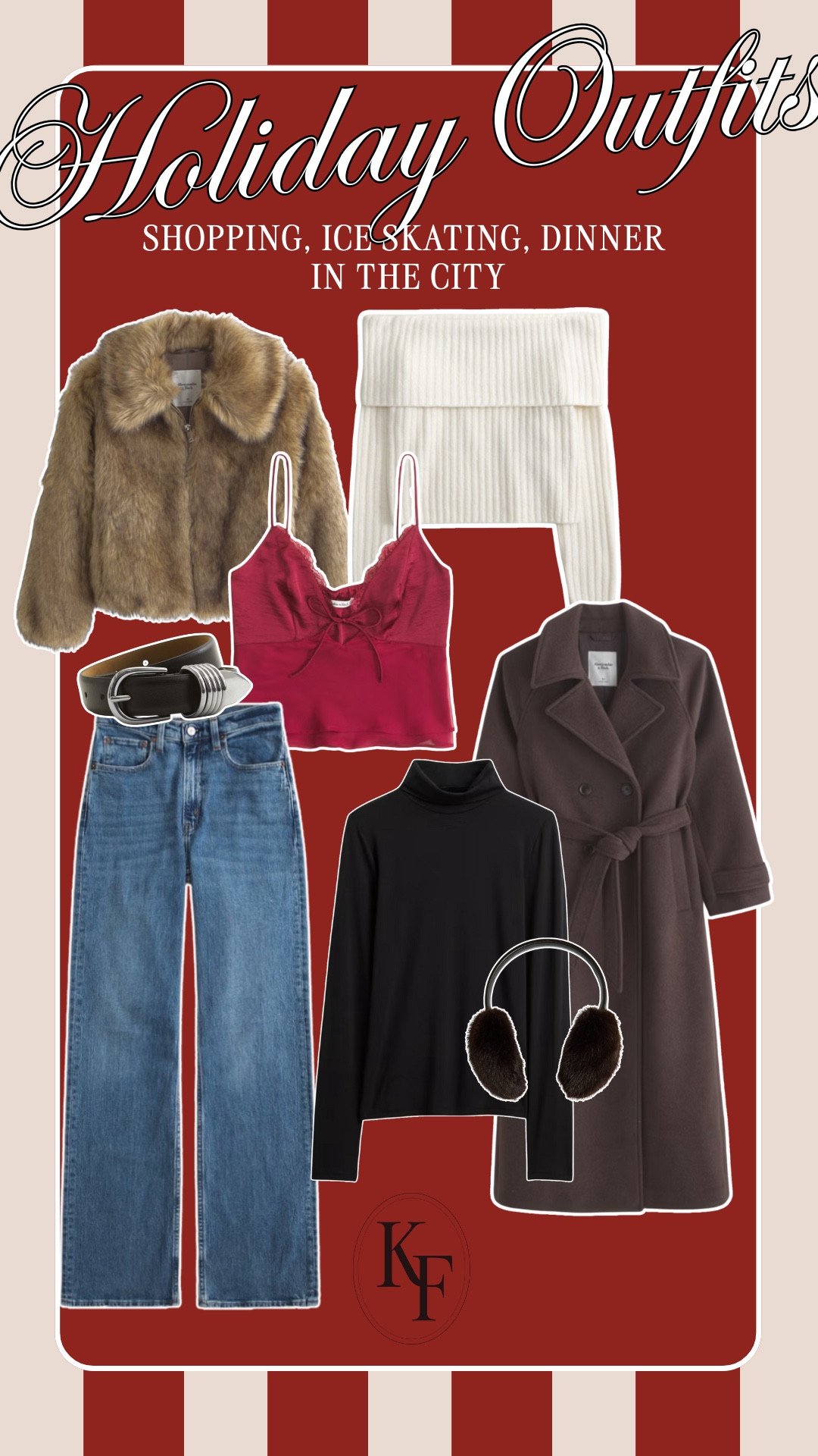 Outfit ideas you could pack for a weekend in the city! Mix and match these for casual shopping days, or dress up a little for a show or dinner 

#LTKootd #LTKSeasonal #LTKHoliday