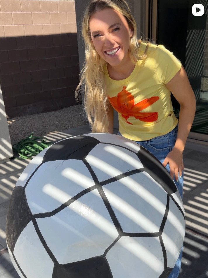 Soccer ball!! 

 