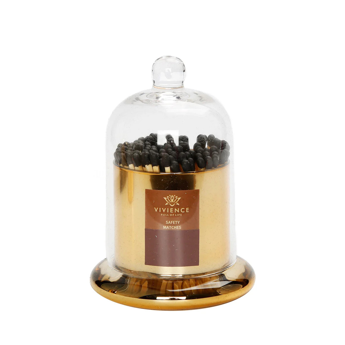 Home
	  
		
	  
	    /
	    Vivience Match Holder Jar | Sabavi Home