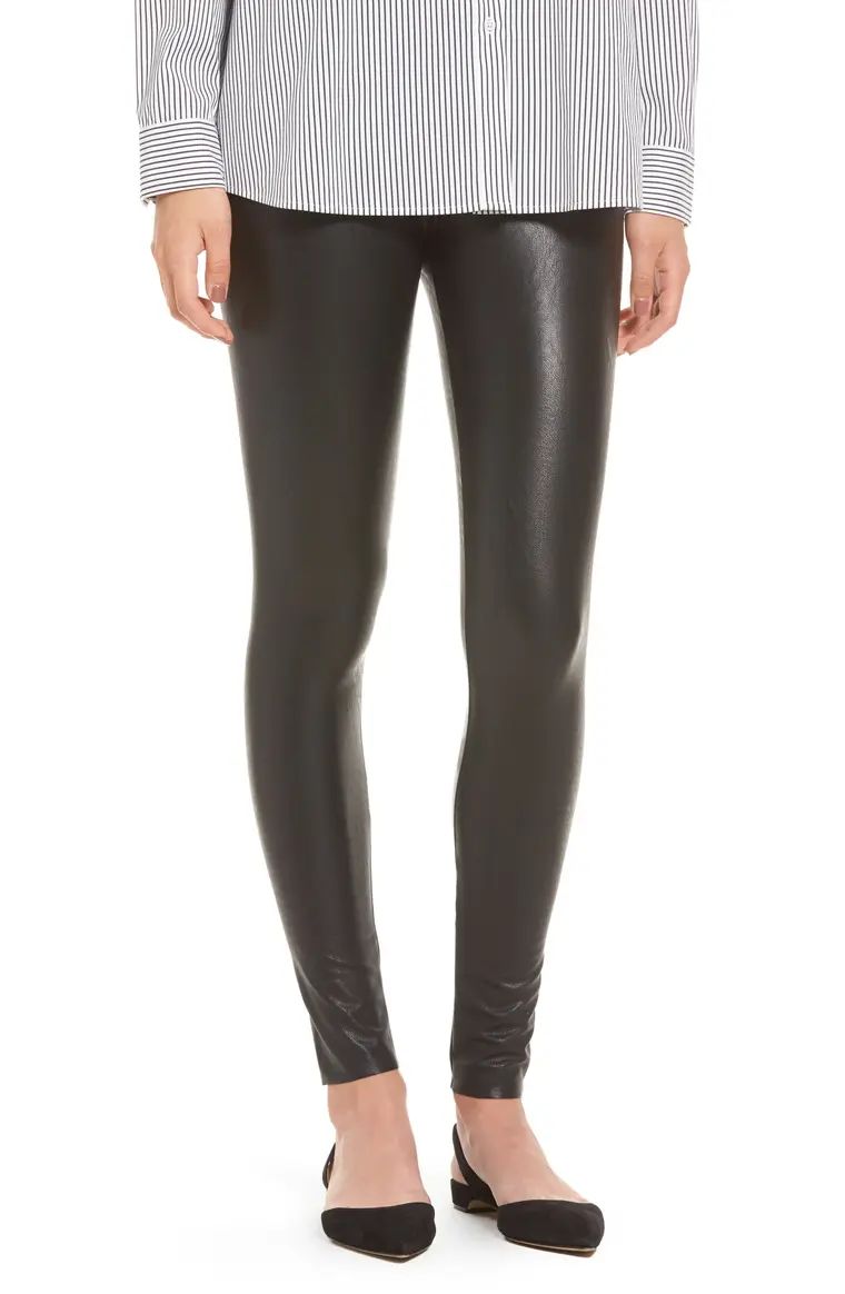 Perfect Control Faux Leather Leggings | Nordstrom
