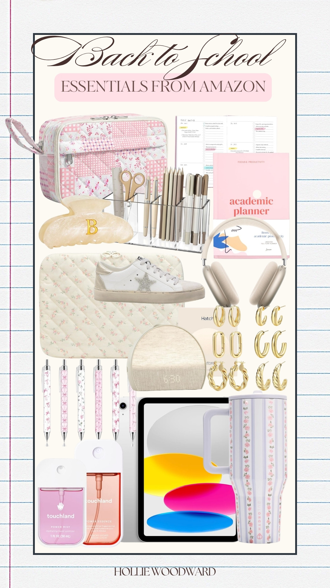 the cutest amazon BTS essentials ✨📝 

 