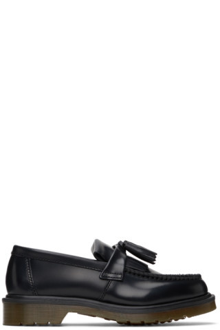 Black Adrian Loafers | SSENSE