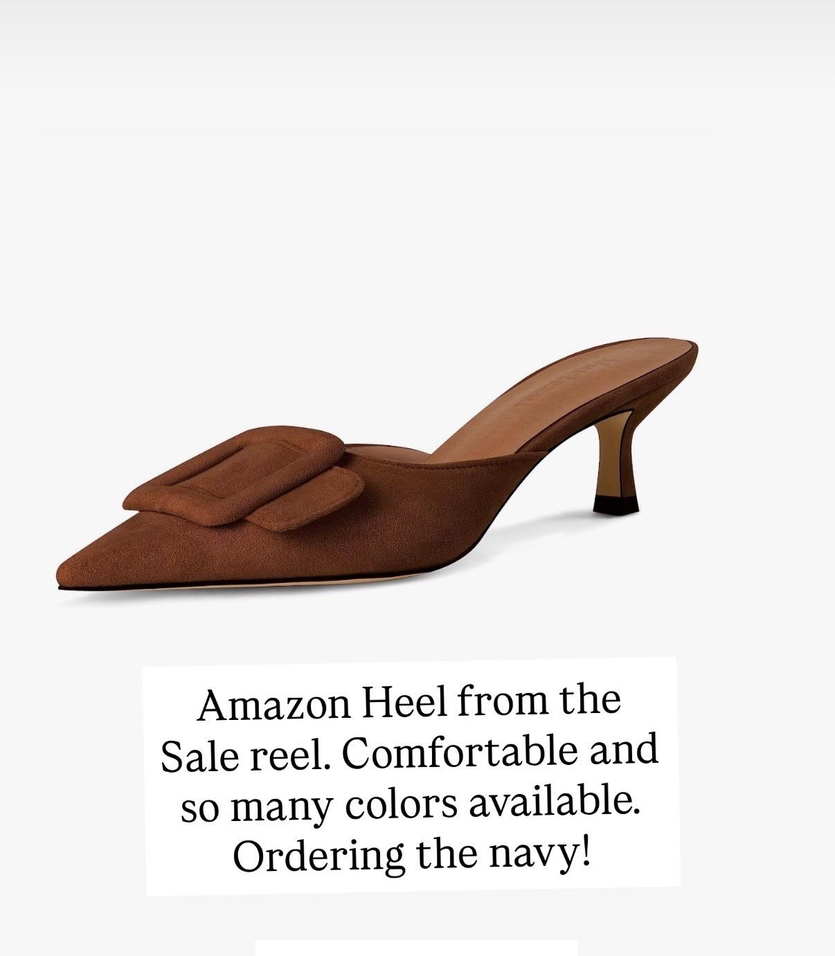 Fit TTS comfortable to walk in. 

