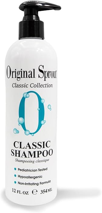 Original Sprout Classic Shampoo for All Hair Types, Vegan Sulfate Free Shampoo, 12 oz. Bottle | Amazon (US)