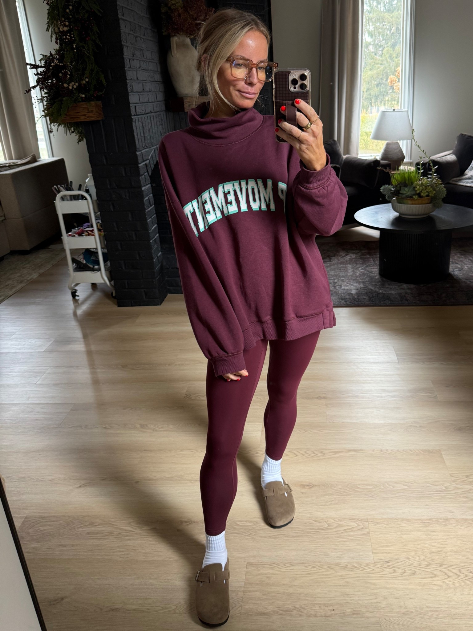 Today’s outfit.

Top: small 
Leggings: XS

Use code Buwick10 for my phone case 

#LTKmomlife #LTKOver40 #LTKootd