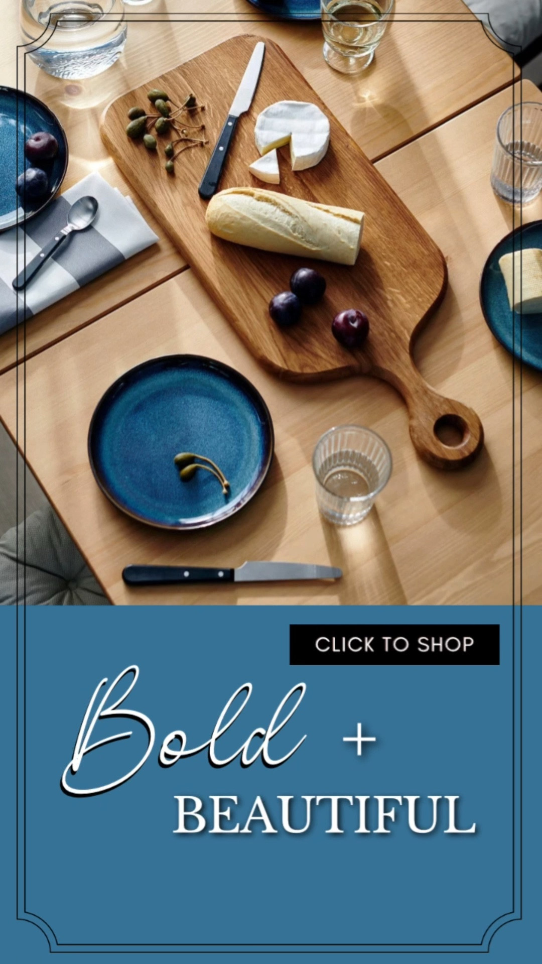 Bold & beautiful. Live colorfully. Blue table plates. 
//
IKEA, dinnerware, daily stoneware, dishes, dish, plates, 

#LTKSaleAlert #LTKFindsUnder100 #LTKGiftGuide #LTKU #LTKHome #LTKFindsUnder50 #LTKActive