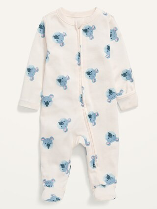 Unisex Printed Sleep & Play Footed One-Piece for Baby | Old Navy (US)