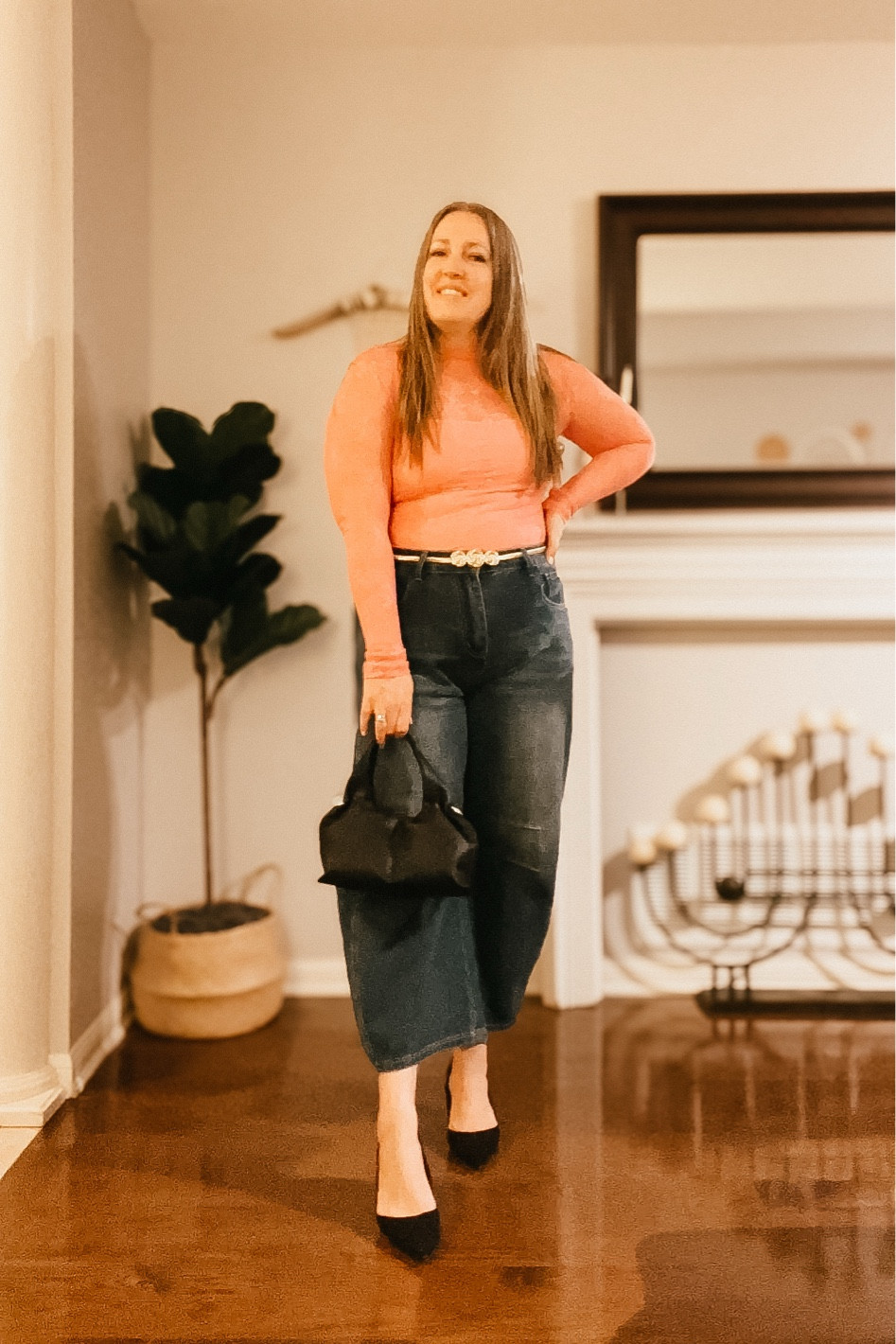 Valentine’s Day outfit
Pink lace top, pink bodysuit, barrel denim, gold belt, gold jewelryy

#LTKStyleTip #LTKOver40 #LTKSeasonal