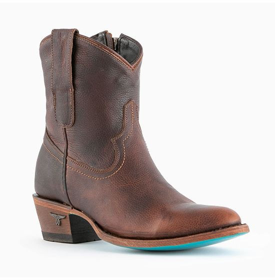 Lane Cognac Plain Jane Bootie | Rod's Western Palace/ Country Grace