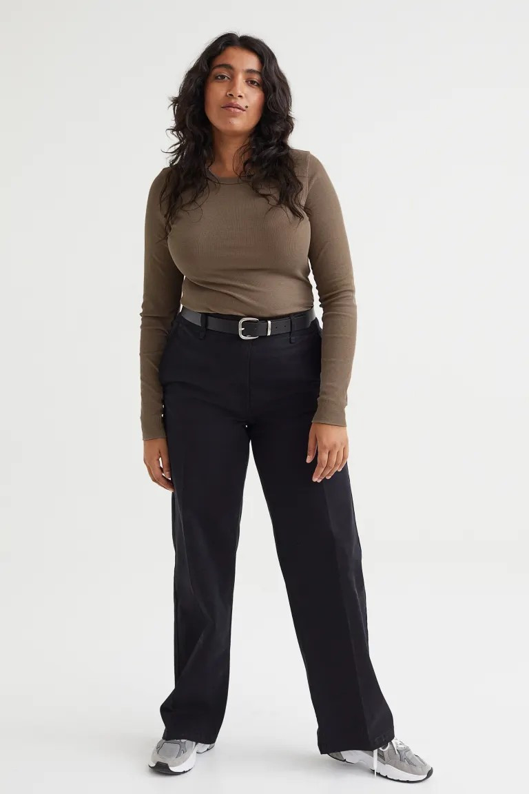 Geripptes Shirt aus Modalmix | H&M (DE, AT, CH, NL, FI)