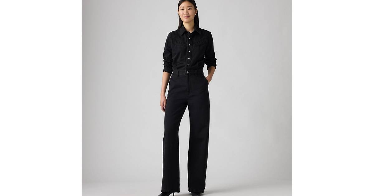 Rinoa Wide-leg Jumpsuit - Black | Levi's\u00ae US | Levi's US